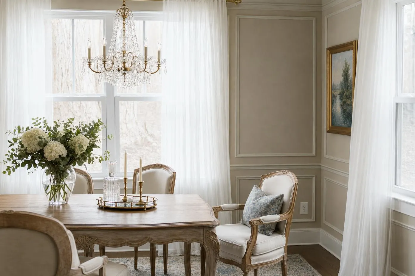 Style Classique : salle à manger