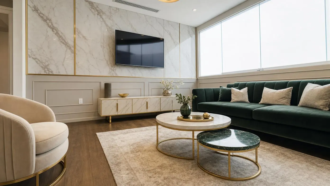 Style Luxe : grand salon